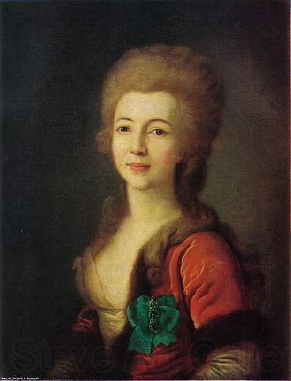 Dimitri Levitzky Portrait of Catherine Vorontsova